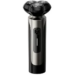 Електробритва Xiaomi Enchen BlackStone 8 Black час заряджання акумулятора 1 година час роботи від акумулятора 90 хв індикатор заряджання плаваючі голівки тример