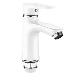 Змішувач для умивальника Mixxus Elvis 001 MI6583 Білий матовий