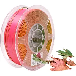 Пластик для 3D-принтера eSUN ePLA-Silk Mystic 1.75мм 1kg gold-red-green (ePLA-SilkMystic-P175GRG1)