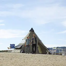 Намет для кемпінгу Grand Canyon Black Falls 8 Capulet Olive (330039) 8 осіб, Оливковий - мініатюра 13