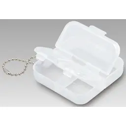 Коробка Meiho Square 3 case 66x66x18mm Clear - мініатюра 2