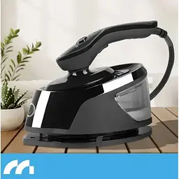 Парова праска-станція MalTec SteamCare2500W керамічна підошва вертикальне та горизонтальне прасування 600 мл - мініатюра 5