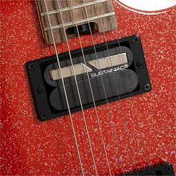 Електрогітара Cort MBM-2H Sustainiac Red Sparkle - мініатюра 6