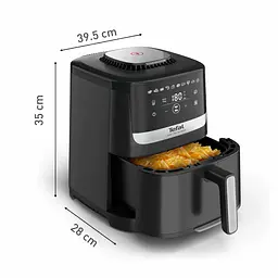 Мультипіч Tefal Easy Fry Silence 1670Вт 5л 10 програм пластик чорний - мініатюра 3