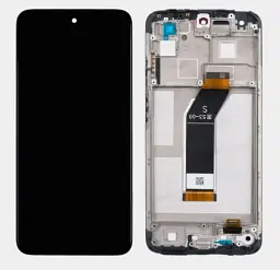 Дисплей Xiaomi Redmi 10 2022 21121119SG, 22011119UY із сенсором (тачскрином) чорний з рамкою