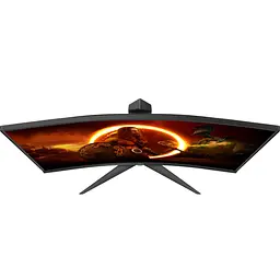 Монітор TFT 27" AOC C27G2Z3/BK, VA, 280Гц, 0,5ms, вигнутий, HDMIx2, DP, HAS, чорний з червоним (C27G2Z3/BK) - мініатюра 2