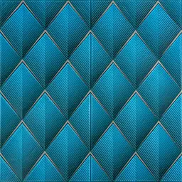Панель стінова Sticker Wall 3D 700х700х4мм Ромби сині SW-00001985