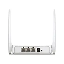 Роутер Mercusys AC10 Wi-Fi 802.11b/g/a/n/ac, 2x10/100M LAN, 1x10/100 WAN, 4 зовнішні антени - мініатюра 3