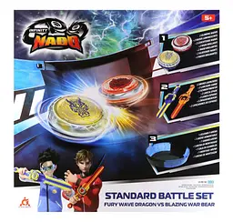 Набір Auldey VI Battle Set Лютий Дракон проти Палаючий Бойовий Ведмідь Fury Wave Dragon vs B Infinity Nado det0018407 - мініатюра 2