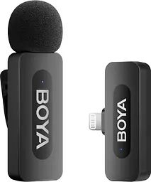 Мікрофон Boya BY-V1 Lightning Black (BY-V1)