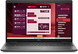 Dell Ноутбук Latitude 3550 15.6" FHD IPS AG, Intel i7-1355U, 16GB, F512GB, UMA, Win11P, черный