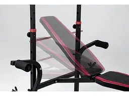 Лавка RN-Sport з верхньою тягою 4 грифи 75 кг дисків з ABS покриттям - мініатюра 4