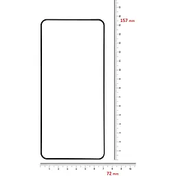 Захисне скло BeCover Premium для Xiaomi Redmi Note 9 / Note 9T / 10X Black (705462) - мініатюра 2