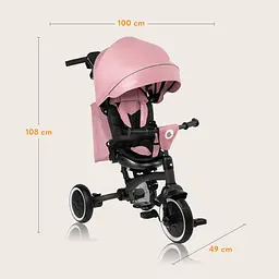 Велосипед Lionelo Tris Plus Pink Rose (LO-TRIS PLUS PINK ROSE) - мініатюра 15