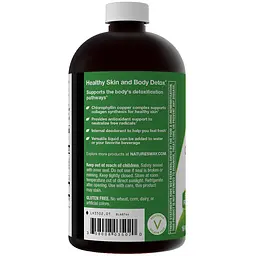 Рідкий Хлорофіл Nature's Way Liquid Chlorophyll м'ятний смак 480 мл (NWY03501) - мініатюра 3