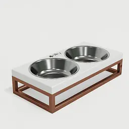 Hollky Base XS — миски на підставці для маленьких собак та котів (2 × 0,25 л) - мініатюра 6