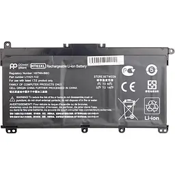 Акумулятор для ноутбуків HP 250 G7 (HT03XL, HSTNN-LB8M) 11.4V 39Wh
