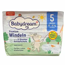 Підгузники Babydream Premium 5 Junior (10-16 кг), 34 шт