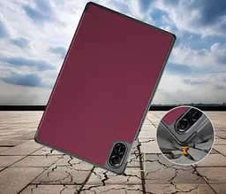 Чохол-книжка BeCover Smart Case для Honor Pad X9 11.5" Red Wine (711082) - мініатюра 4