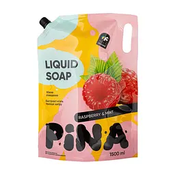Жидкое мыло Pina Raspberry and mint Дой-пак 1500 мл (4820287020463)