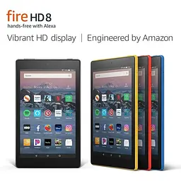 Планшет Amazon Fire HD 8 1.5/16Gb Wi-Fi 2018 Black [EN+locale] (Seller Refurbished) - мініатюра 4