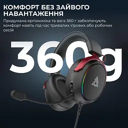 Игровая гарнитура Ajazz AHW10 Black (AHW10-B) - миниатюра 13