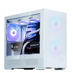 Корпус Zalman P30 AIR без БП 1xUSB3.0 1xUSBType-C 3x140мм ARGB VGA 392мм LCS ready TG Side Panel mATX білий - мініатюра 5