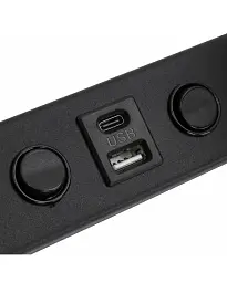 Бра, настінний світильник Tk Lighting 10152 Vox GU10+G9 2x10+6W IP20 Bk - мініатюра 3