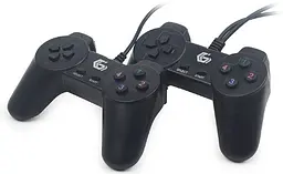 Геймпад подвійний Gembird JPD-UB2-01 USB black