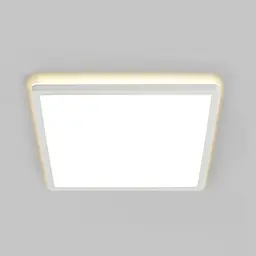 LED світильник з декоративною підсвіткою квадратний VIDEX DL3S 24W 4000K Білий - мініатюра 2