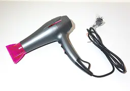Фен з іонізацією Easy Home GT-HDi-09 2000 Вт 3 рівні обдування холодний режим концентратор 1 шт. чорний (33705-IS) - мініатюра 6
