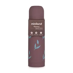 Термос для рідин Miniland Silky Thermos Flowers, 500 мл, коричневий - мініатюра 4