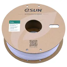 Пластик для 3D-принтера eSUN PLA+ P1.75мм, 1кг, white cold (PLA+P175CW1)