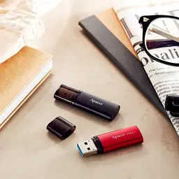 USB флеш накопичувач Apacer 32GB AH25B Red USB 3.1 Gen1 (AP32GAH25BR-1) - мініатюра 5