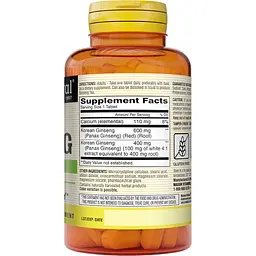 Женьшень корейський Mason Natural Korean Ginseng 1000 мг 60 таблеток - мініатюра 2