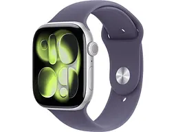 Смарт-годинник Apple Watch Series 11 GPS 42mm Silver Alu. Case w. Purple Fog S. Band - M/L (MEU74)