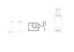 Реле часу на затримку увімкнення NTE9‑A1 AC/DC 12‑240V АСКО‑УКРЕМ (A0010240001) - мініатюра 6