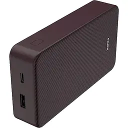 Павербанк Hama Red 20 000 mAh / 15 Вт (00201715)