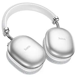 Навушники Bluetooth Hoco W35 MAX wireless headphones Silver - мініатюра 3