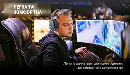 Навушники Fifine гарнітура накладні H6 з підсвіткою різнокольоровою чорні - мініатюра 10