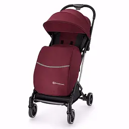 Прогулянкова коляска Kinderkraft Indy Burgundy - мініатюра 8