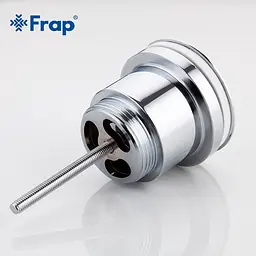 Донний клапан Frap F61, автомат, 1 1/4", хром, Хром - мініатюра 4