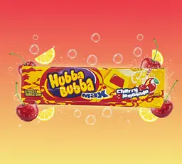 Жувальна гумка Hubba Bubba Cherry Lemonade Max Gum 1шт - мініатюра 4