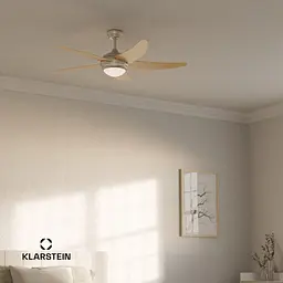 Стельовий вентилятор Klarstein Bolero Smart 55 Вт Бежевий (10046058) - мініатюра 6