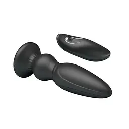 Анальна пробка LyBaile Mr.Play Vibrating Prostate Massager 12.5 см (чорний) - мініатюра 3