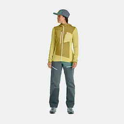 Толстовка жіноча Ortovox Fleece Grid Hoody Womens XS Рожевий - мініатюра 3