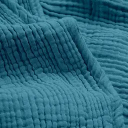 Комплект постільної білизни Cosas Ocean Євро муслін смарагдовий (Muslin_50Ocean_El-50Ocean_200) - мініатюра 12