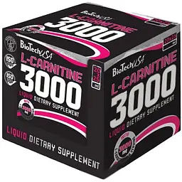 Карнітин BiotechUSA L-Carnitine 3000 Lemon 20 шт. х 25 мл