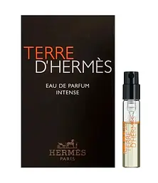 Оригінал Мініатюра Hermes Terre d’Hermes Intense 2 мл Парфумована вода