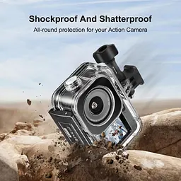Водонепроникний бокс Puluz PU1078T для DJI Osmo Action 6 60м [163694] - мініатюра 7